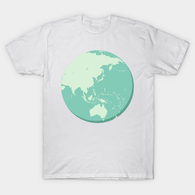 Cute Earth Day Globe T-Shirt by SWON Design